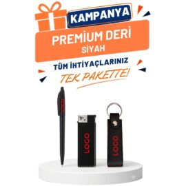 Premium Deri Set - Siyah